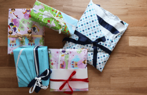 DIY Japanese Themed gift wrapping