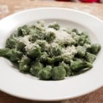 Homemade quick, easy and healthy Spinach Gnocchi