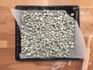 Homemade Spinach Gnocchi