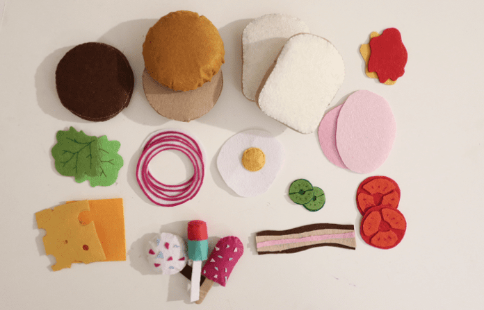 DIY Felt Food for Kids! Video Included!