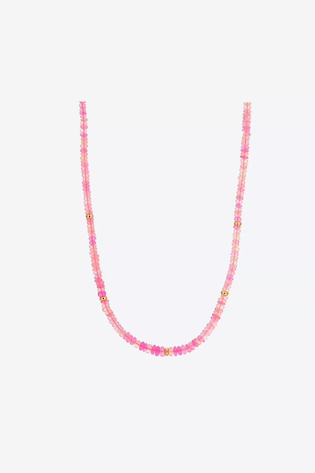 pink opal necklace Valentine's Day Jewelry Gift Guide