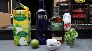 St. Patricks Day Cocktails and Drinks Ingredients Needed