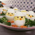 Easter Appetizer Recipe, Easter-Themed Deviled Eggs