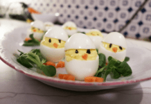 Easter Appetizer Recipe, Easter-Themed Deviled Eggs
