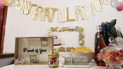 DIY Graduation Party decorations graduation gifts for her