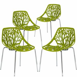 Tropical Touch - Poly and Bark Birds Nest Dining Side Chair