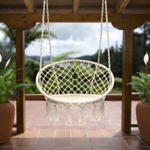 Tropical Touch - Sorbus Hammock Chair Macrame Swing