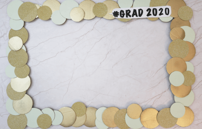 Graduation Decorations: 2020 Picture Frame