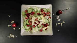 Summer Salad - Cherry Cucumber Salad