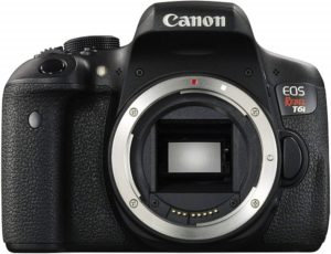 Best Camera for Summer Vacation - Canon EOS Rebel T6i Digital SLR