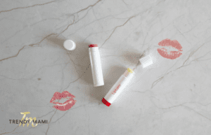 DIY Lip Balm with SPF - final product