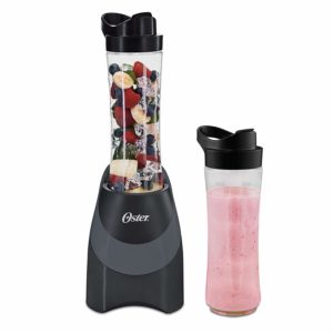 Oster BLSTPB-WPK My Blend 250-Watt Blender with Travel Sport Bottle, Black