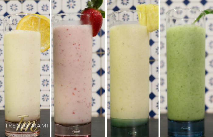 Healthy Smoothies - 4 Different Smoothies