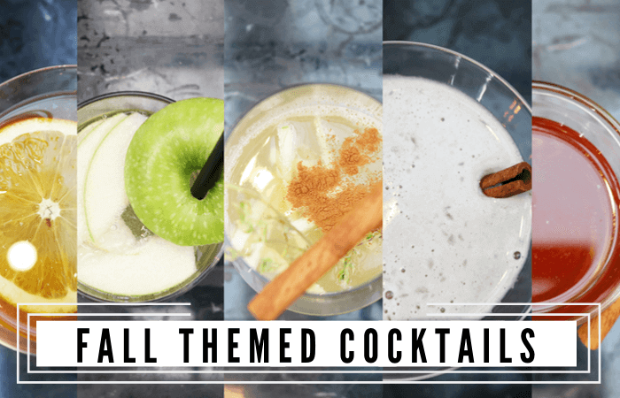 Fall Themed Cocktails - Thanksgiving Cocktails - Best Cocktails for the Holidays