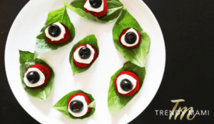 Halloween Party Snack and Treat - Bloody Eyes
