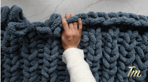 Chunky Blanket DIY 2