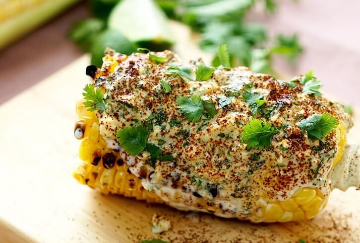 Chargrilled Corn with Chili