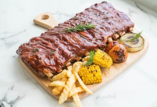 Super Bowl Recipe - BBQ Glazed Ribs