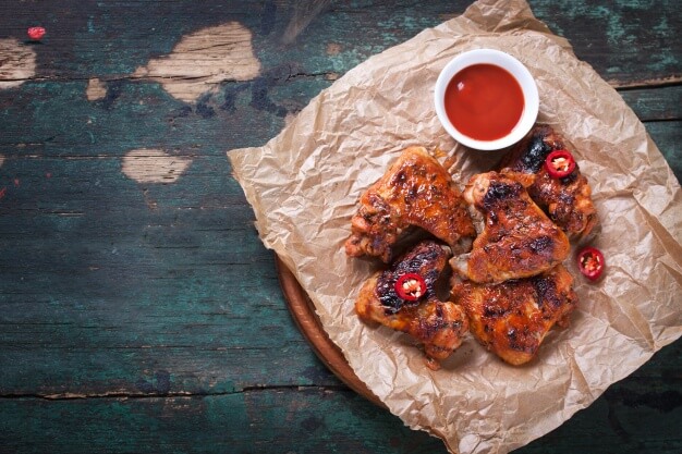 Super Bowl - Honey Glazed Smoked Wings