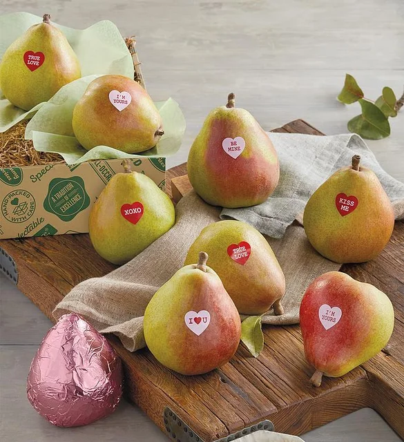 pear valentine's day gift boxes