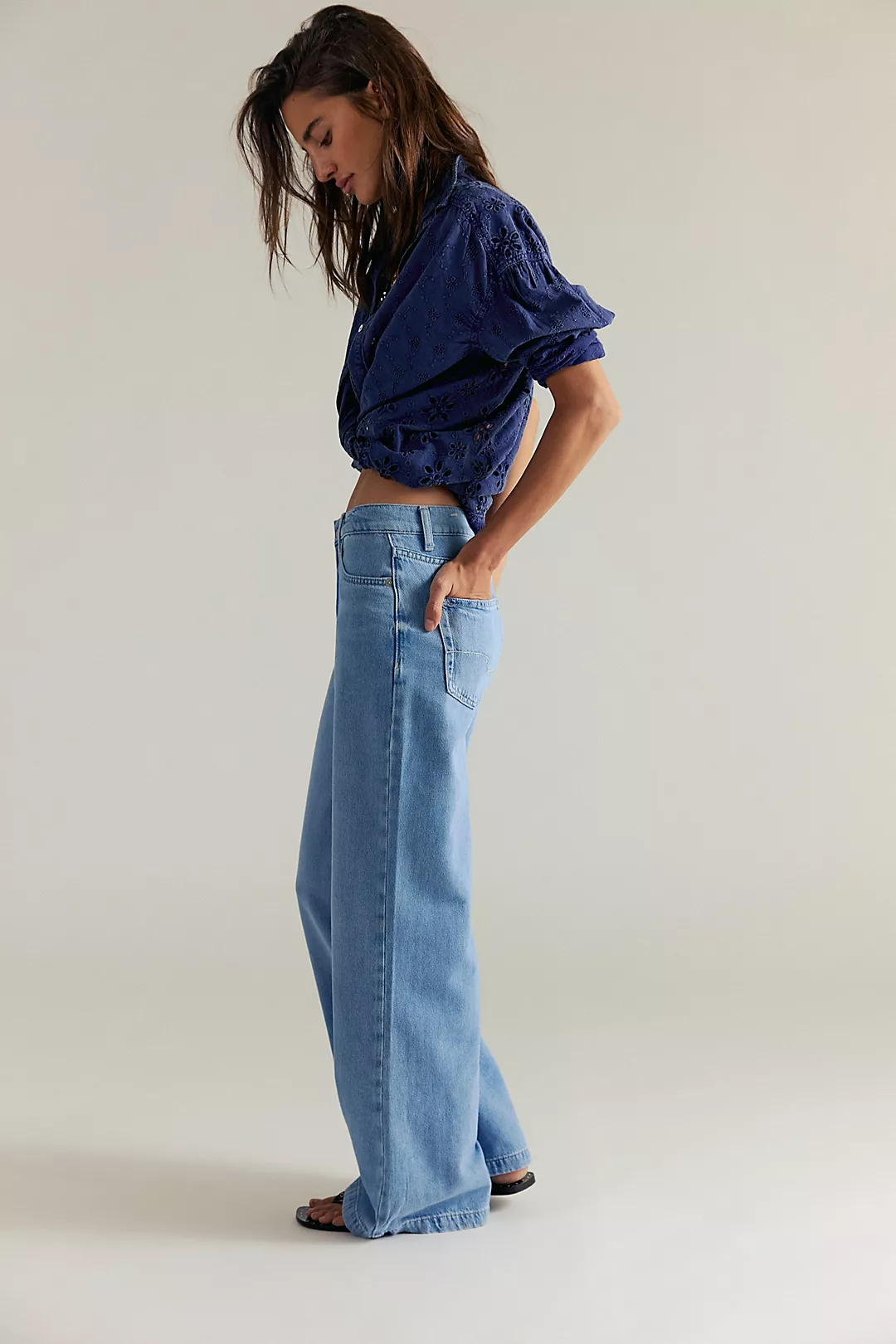 We The Free Stride Straight 'n Wide Jeans clean girl outfits