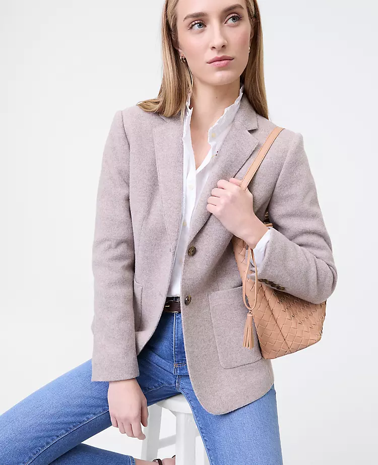 blazer Ann Taylor new Weekend styles