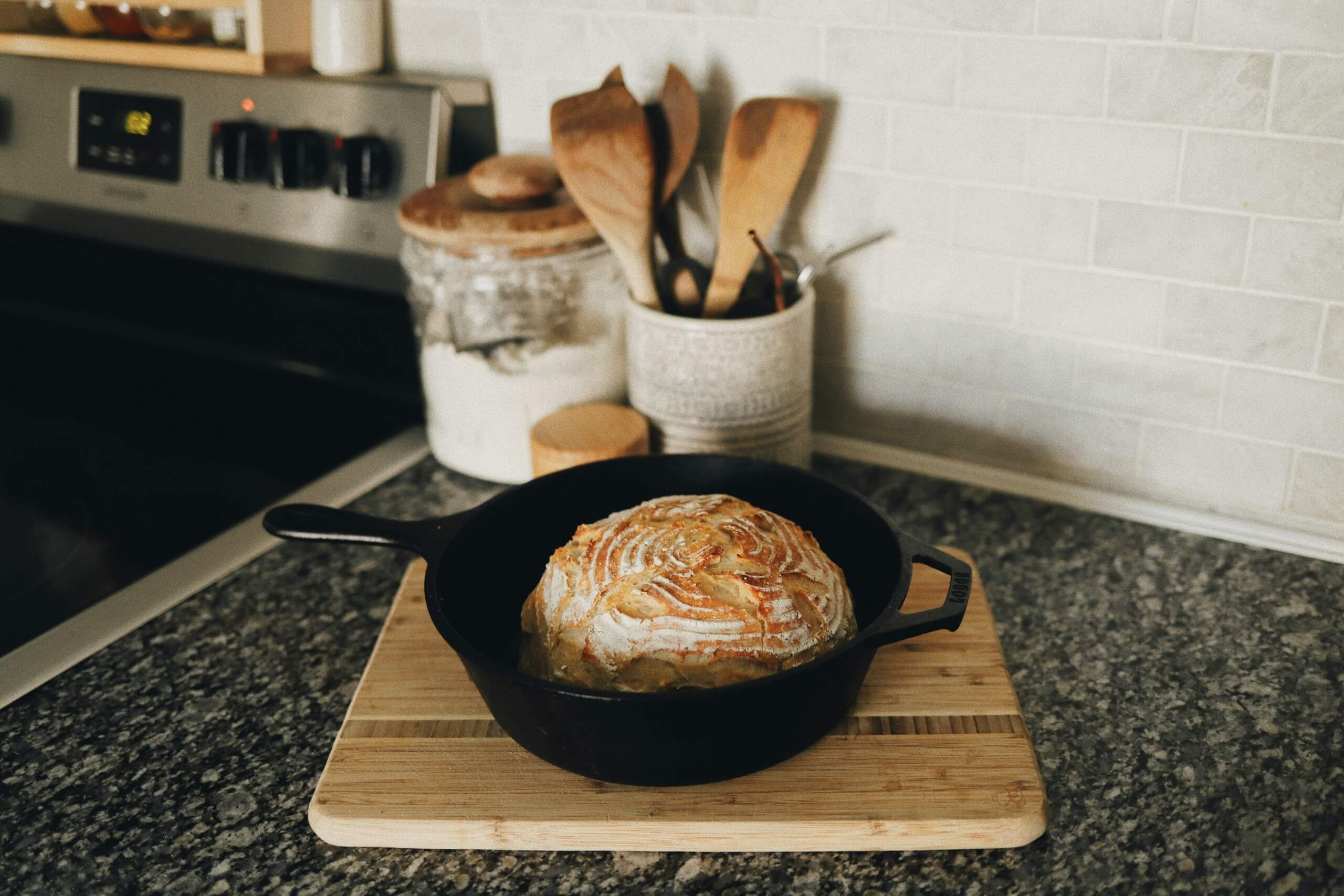 bread in pan Hygge Décor