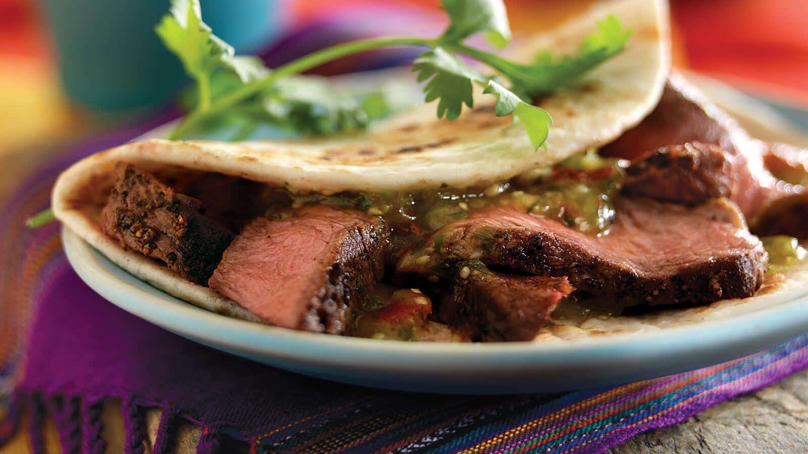 steak tacos