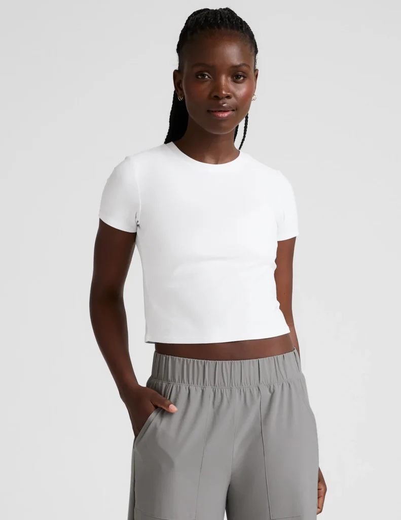 Featherweight Cropped Tee