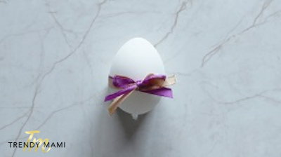 Easter Egg Design, bow tie egg