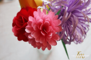 Paper Flowers Tutorial, Chrysanthemum 