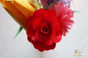 Paper Flowers Tutorial, Tea Rose