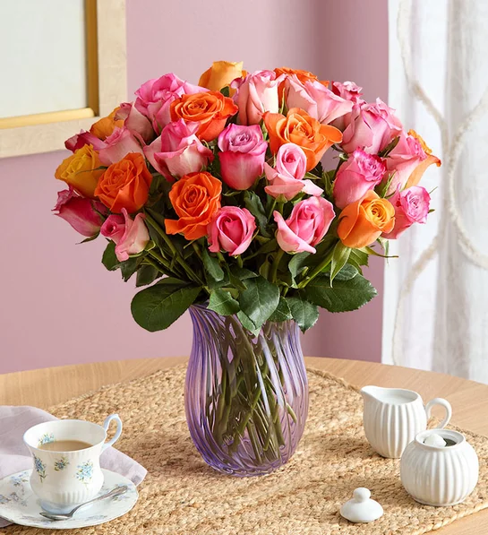 sorbet roses Best Mother's Day Bouquets