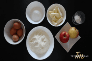 Apple cake Ingredients