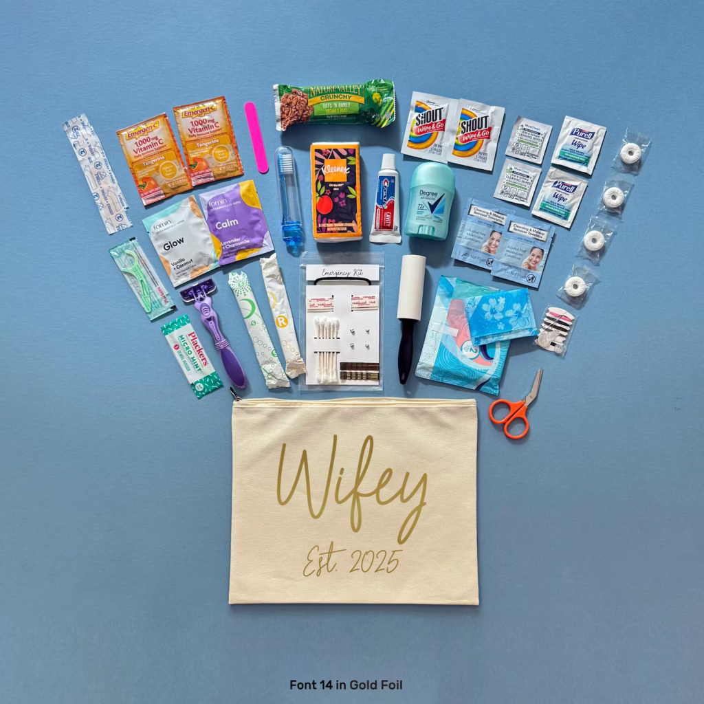 Wedding Day Emergency Kit wedding day emergency kit essentials