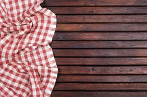 4th of july barbecue party ideas, Gingham napkins