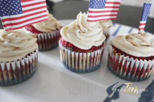 4th of July Cupcakes, Side photos