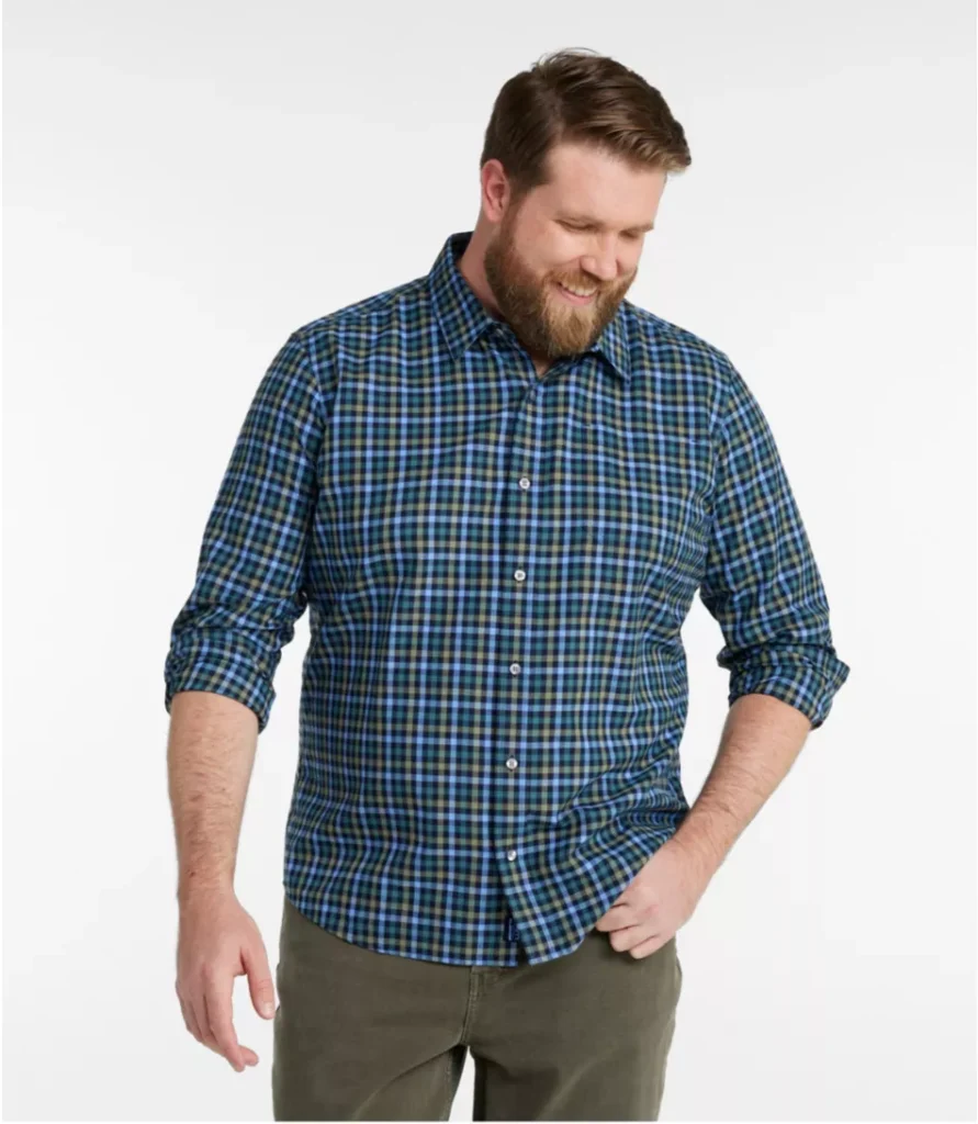 Men's Wrinkle-Free Ultrasoft Brushed Cotton Shirt