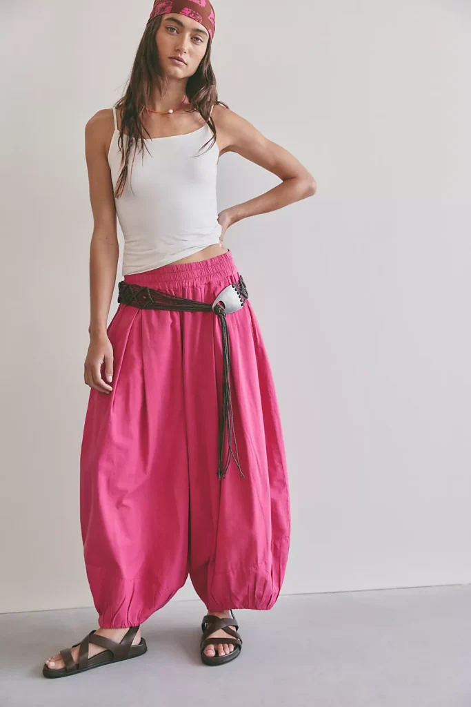 Moonflower Pull-On Balloon Pants free people summer styles
