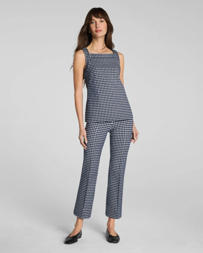 Ponte Kick Flare Pant with Pintuck Trendy 4th of July Outfits