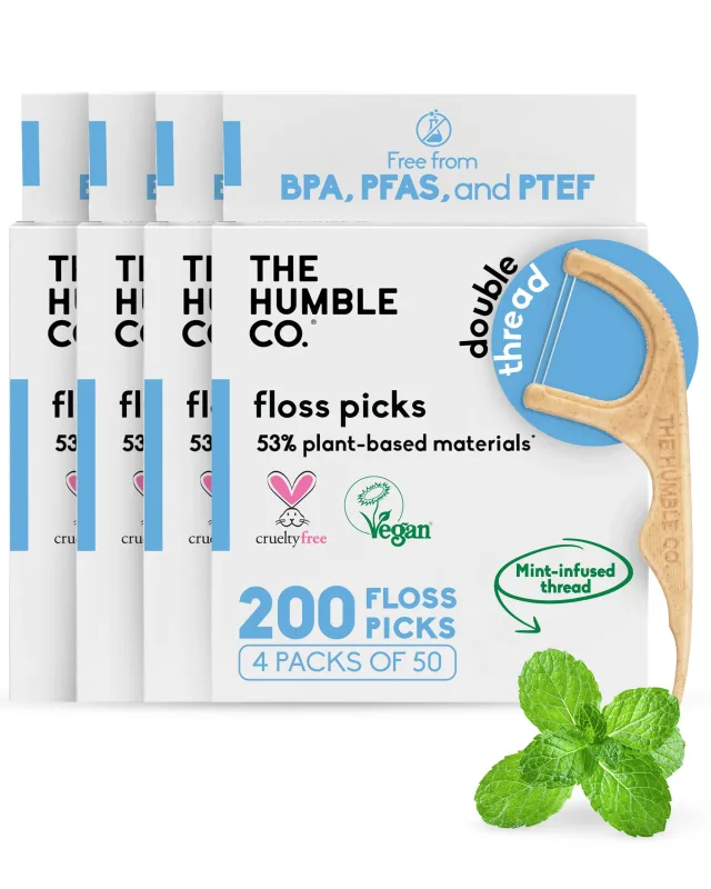 The Humble Co Dental Floss Picks for Teeth prime day beauty deals 2026