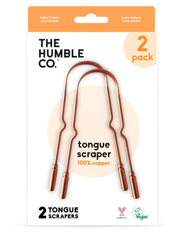 The Humble Co Tongue Scraper for Adults & Kids prime day beauty deals 2026