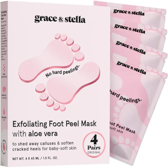 grace & stella Award-Winning Foot Peel Mask prime day beauty deals 2026