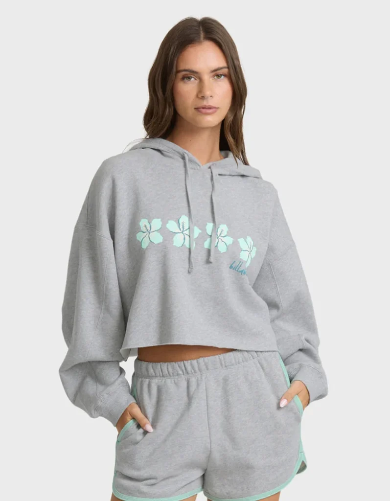 back to school outfits for teen girls BILLABONG Palmer Womens Crop Hoodie