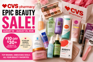 Kw: CVS Epic Beauty Sale