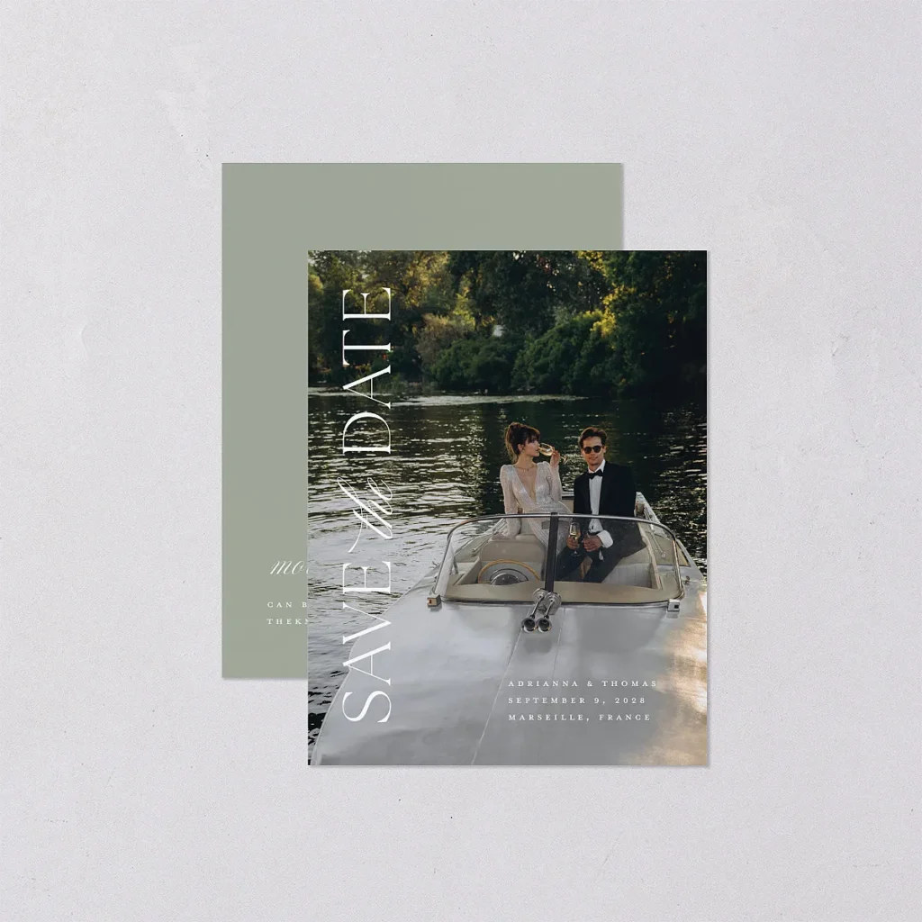 Classic Capture Save the Date Petite Cards