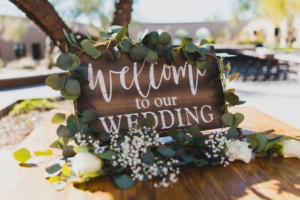 wedding sign