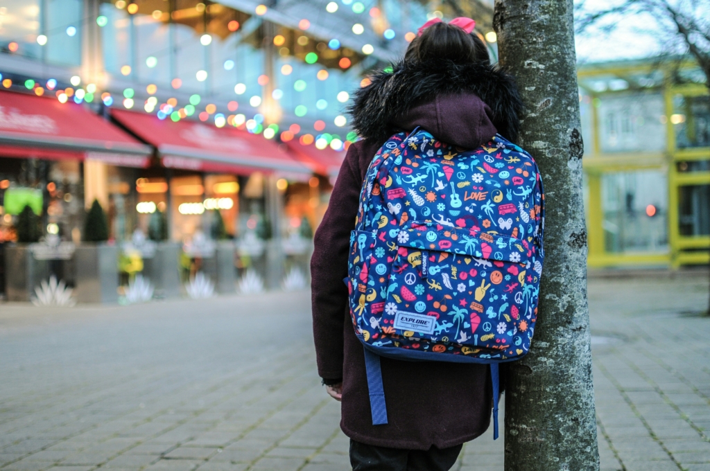 kid with backpack traveling cute back to school backpacks for kids