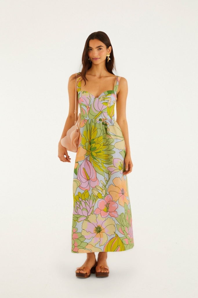 light blue spring affair maxi dress first day of school outfit ideas for moms