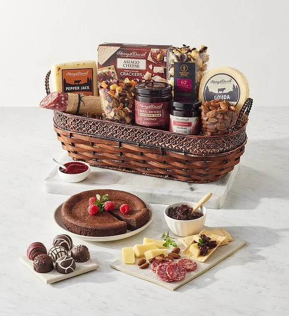 Deluxe Gourmet Gift Basket best food gift baskets